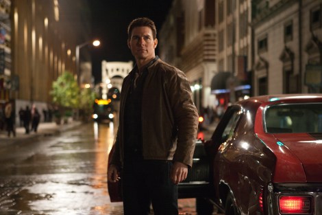 This publicity film image released by Paramount Pictures shows Tom Cruise in a scene from "Jack Reacher." (Photo credit: AP photo/Paramount Pictures, Karen Ballard, file)