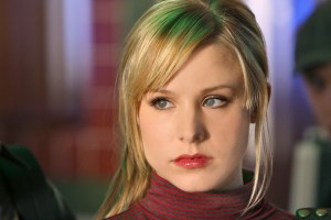 This 2007 publicity photo supplied by the CW shows Kristen Bell,  who plays the title role in "Veronica Mars" on The CW Network. Veronica Mars creator Rob Thomas and stars of the TV show that aired from 2004-07 have launched an online fundraising campaign for a big-screen version. (Photo credit: AP photo by CW, Michael Desmond, file)