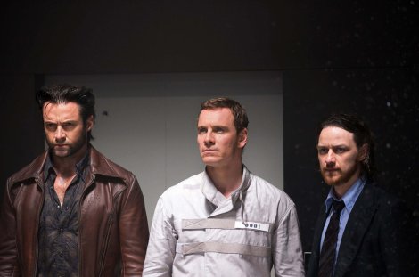 Hugh Jackman, from left, Michael Fassbender and James McAvoy star in "X-Men: Days of Future Past." (Alan Markfield/Marvel/MCT)