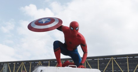 Tom Holland in "Captain America: Civil War." (Photo courtesy Marvel Studios)