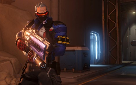 Soldier: 76, a character from "Overwatch." (Photo credit: Blizzard Entertainment)